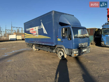 Синий МАН Л 2000, объемом двигателя 4.58 л и пробегом 600 тыс. км за 10500 $, фото 1 на Automoto.ua