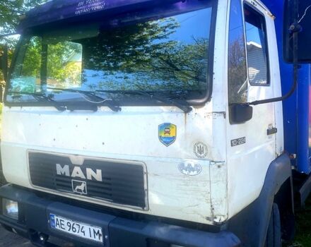 Белый МАН Л, объемом двигателя 6.8 л и пробегом 850 тыс. км за 8400 $, фото 1 на Automoto.ua