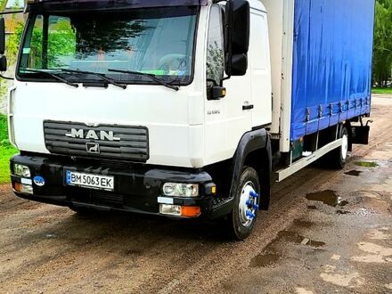 Белый МАН Л, объемом двигателя 4.6 л и пробегом 700 тыс. км за 9500 $, фото 1 на Automoto.ua