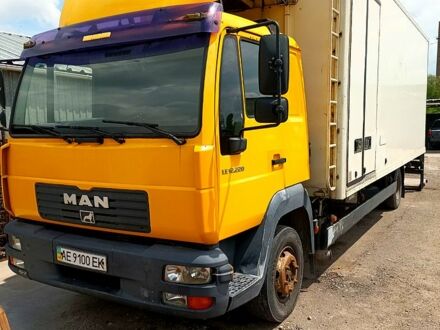 Желтый МАН Л, объемом двигателя 6.9 л и пробегом 750 тыс. км за 22000 $, фото 1 на Automoto.ua