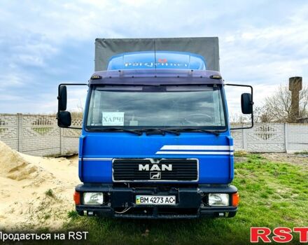 Синий МАН Л, объемом двигателя 6.9 л и пробегом 400 тыс. км за 12800 $, фото 1 на Automoto.ua