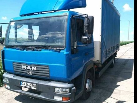 Синий МАН ЛЕ 12.220, объемом двигателя 6.87 л и пробегом 400 тыс. км за 15500 $, фото 1 на Automoto.ua