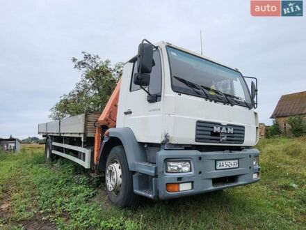 Белый МАН ЛЕ 18.220, объемом двигателя 6.87 л и пробегом 203 тыс. км за 31000 $, фото 1 на Automoto.ua