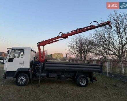 Белый МАН ЛЕ 8.180, объемом двигателя 4.6 л и пробегом 320 тыс. км за 27500 $, фото 15 на Automoto.ua