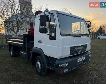 Белый МАН ЛЕ 8.180, объемом двигателя 4.6 л и пробегом 350 тыс. км за 27500 $, фото 1 на Automoto.ua