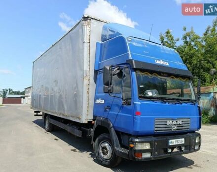 Синий МАН ЛЕ 8.180, объемом двигателя 6.87 л и пробегом 630 тыс. км за 13000 $, фото 10 на Automoto.ua