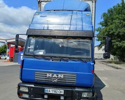 Синий МАН ЛЕ 8.180, объемом двигателя 6.87 л и пробегом 630 тыс. км за 13000 $, фото 4 на Automoto.ua