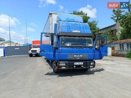 Синий МАН ЛЕ 8.180, объемом двигателя 6.87 л и пробегом 630 тыс. км за 13000 $, фото 1 на Automoto.ua