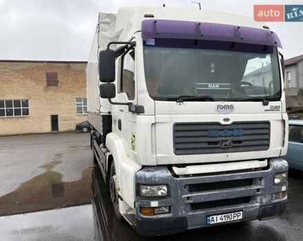 Белый МАН ТГА, объемом двигателя 10.52 л и пробегом 370 тыс. км за 15500 $, фото 1 на Automoto.ua