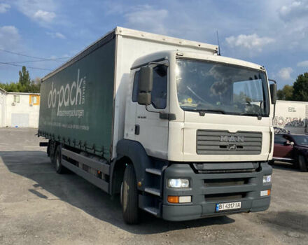 Белый МАН ТГА, объемом двигателя 12 л и пробегом 1 тыс. км за 16999 $, фото 1 на Automoto.ua