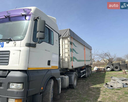 Белый МАН ТГА, объемом двигателя 11 л и пробегом 260 тыс. км за 30000 $, фото 5 на Automoto.ua