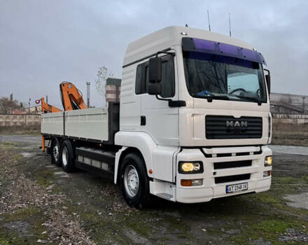 Белый МАН ТГА, объемом двигателя 12 л и пробегом 422 тыс. км за 31500 $, фото 2 на Automoto.ua