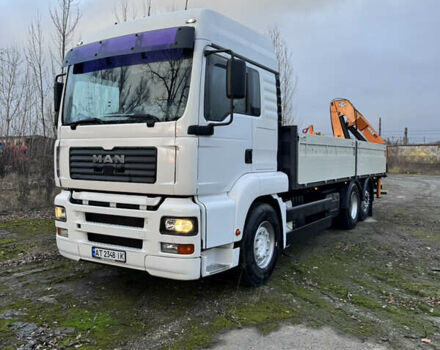 Белый МАН ТГА, объемом двигателя 12 л и пробегом 422 тыс. км за 31500 $, фото 3 на Automoto.ua