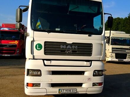 Белый МАН ТГА, объемом двигателя 12 л и пробегом 1300 тыс. км за 7000 $, фото 1 на Automoto.ua