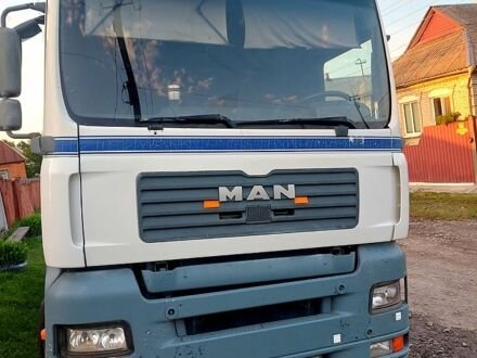 Белый МАН ТГА, объемом двигателя 10.5 л и пробегом 100 тыс. км за 8000 $, фото 1 на Automoto.ua