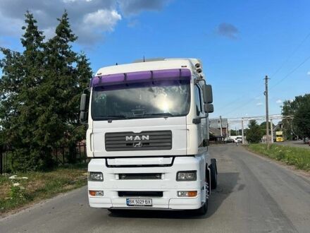 Белый МАН ТГА, объемом двигателя 10.52 л и пробегом 359 тыс. км за 8500 $, фото 1 на Automoto.ua