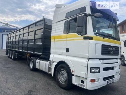 Белый МАН ТГА, объемом двигателя 10.5 л и пробегом 280 тыс. км за 10200 $, фото 1 на Automoto.ua