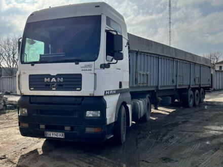 Белый МАН ТГА, объемом двигателя 10.5 л и пробегом 700 тыс. км за 22000 $, фото 1 на Automoto.ua