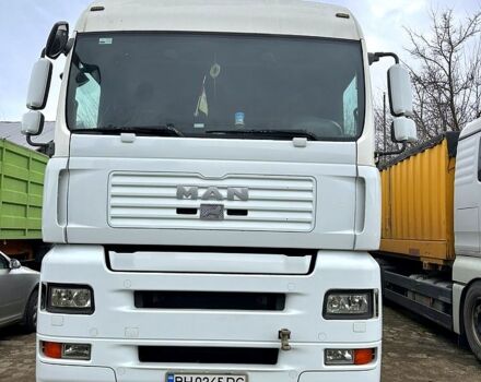 Белый МАН ТГА, объемом двигателя 10.5 л и пробегом 100 тыс. км за 21000 $, фото 1 на Automoto.ua