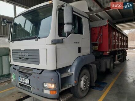 Белый МАН ТГА, объемом двигателя 12.82 л и пробегом 857 тыс. км за 25000 $, фото 1 на Automoto.ua