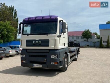 Белый МАН ТГА, объемом двигателя 11.97 л и пробегом 422 тыс. км за 15000 $, фото 1 на Automoto.ua