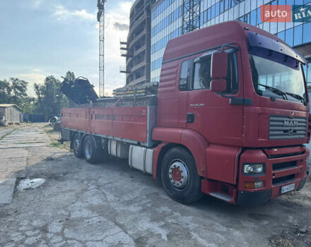 Красный МАН ТГА, объемом двигателя 10.52 л и пробегом 184 тыс. км за 35000 $, фото 1 на Automoto.ua