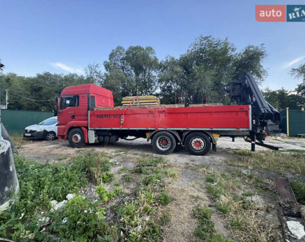 Красный МАН ТГА, объемом двигателя 10.52 л и пробегом 184 тыс. км за 35000 $, фото 2 на Automoto.ua