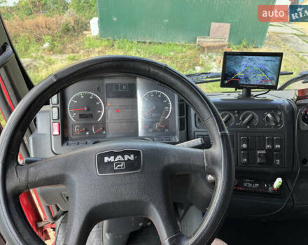 Красный МАН ТГА, объемом двигателя 10.52 л и пробегом 184 тыс. км за 35000 $, фото 10 на Automoto.ua