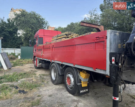 Красный МАН ТГА, объемом двигателя 10.52 л и пробегом 184 тыс. км за 35000 $, фото 3 на Automoto.ua