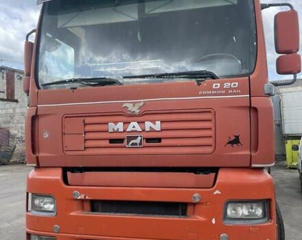 Красный МАН ТГА, объемом двигателя 10.52 л и пробегом 1000 тыс. км за 7500 $, фото 1 на Automoto.ua