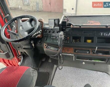 Красный МАН ТГА, объемом двигателя 10.52 л и пробегом 1000 тыс. км за 7500 $, фото 7 на Automoto.ua