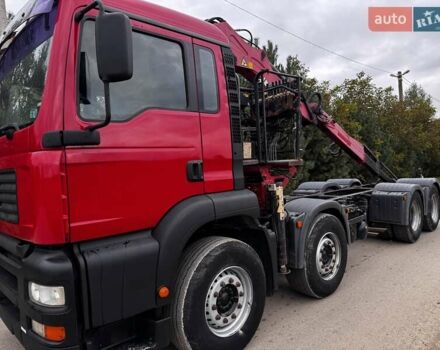 Красный МАН ТГА, объемом двигателя 12.8 л и пробегом 347 тыс. км за 48000 $, фото 3 на Automoto.ua