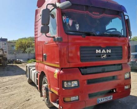 Красный МАН ТГА, объемом двигателя 12.82 л и пробегом 950 тыс. км за 9500 $, фото 4 на Automoto.ua