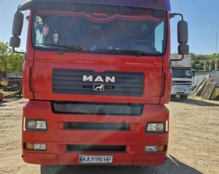 Красный МАН ТГА, объемом двигателя 12.82 л и пробегом 950 тыс. км за 9500 $, фото 7 на Automoto.ua