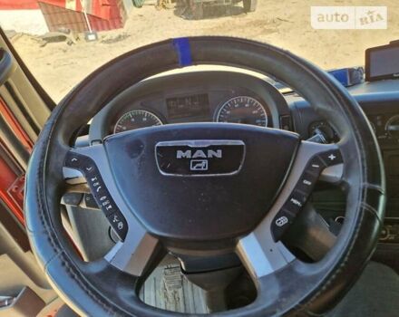 Красный МАН ТГА, объемом двигателя 12.82 л и пробегом 950 тыс. км за 9500 $, фото 10 на Automoto.ua