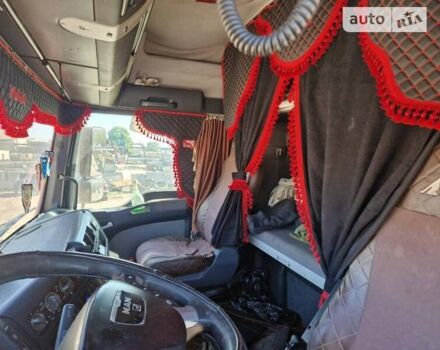 Красный МАН ТГА, объемом двигателя 12.82 л и пробегом 950 тыс. км за 9500 $, фото 9 на Automoto.ua