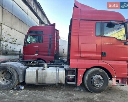 Красный МАН ТГА, объемом двигателя 10.52 л и пробегом 500 тыс. км за 7000 $, фото 3 на Automoto.ua