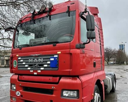 Червоний МАН TGA, об'ємом двигуна 11 л та пробігом 750 тис. км за 11500 $, фото 2 на Automoto.ua