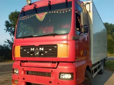 МАН ТГА 2003 в Чернигове на Automoto.ua Красный МАН ТГА, объемом двигателя 11.97 л и пробегом 600 тыс. км за 12000 $, фото 1 на Automoto.ua