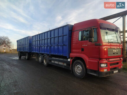 Красный МАН ТГА, объемом двигателя 12.82 л и пробегом 1 тыс. км за 15500 $, фото 1 на Automoto.ua