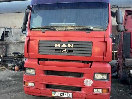 Красный МАН ТГА, объемом двигателя 10.52 л и пробегом 500 тыс. км за 7000 $, фото 1 на Automoto.ua