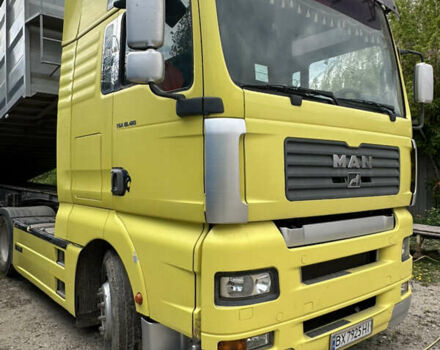 Желтый МАН ТГА, объемом двигателя 11.97 л и пробегом 600 тыс. км за 8400 $, фото 3 на Automoto.ua