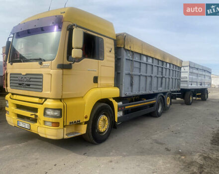Желтый МАН ТГА, объемом двигателя 0 л и пробегом 559 тыс. км за 15700 $, фото 2 на Automoto.ua