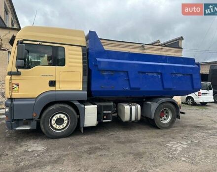 Желтый МАН ТГА, объемом двигателя 10.52 л и пробегом 800 тыс. км за 16500 $, фото 6 на Automoto.ua