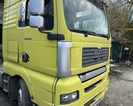 Желтый МАН ТГА, объемом двигателя 11.9 л и пробегом 7 тыс. км за 8100 $, фото 7 на Automoto.ua