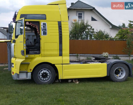 Желтый МАН ТГА, объемом двигателя 11.97 л и пробегом 600 тыс. км за 8400 $, фото 1 на Automoto.ua