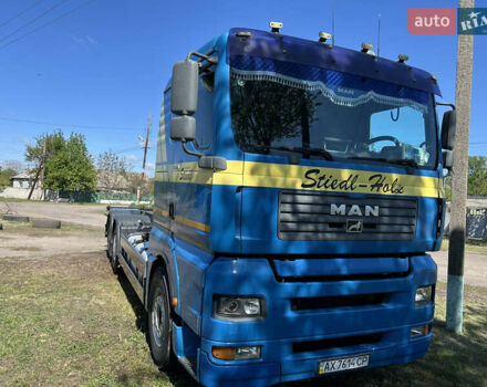 Синий МАН ТГА, объемом двигателя 13 л и пробегом 2 тыс. км за 24000 $, фото 2 на Automoto.ua