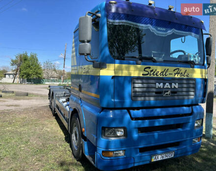 Синий МАН ТГА, объемом двигателя 13 л и пробегом 2 тыс. км за 24000 $, фото 3 на Automoto.ua