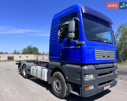Синий МАН ТГА, объемом двигателя 10.5 л и пробегом 929 тыс. км за 17600 $, фото 19 на Automoto.ua
