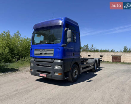 Синий МАН ТГА, объемом двигателя 10.5 л и пробегом 929 тыс. км за 17600 $, фото 42 на Automoto.ua